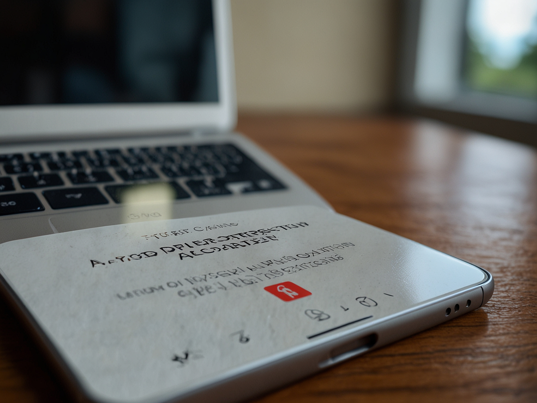 Login security banner