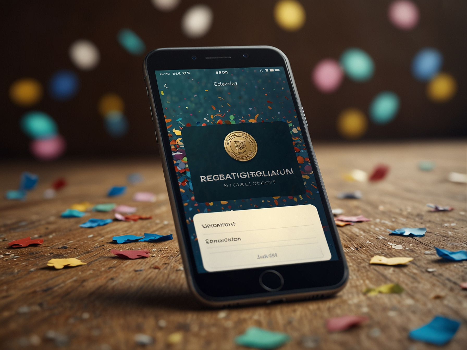 Registration bonus banner